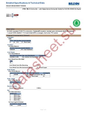 8164 060100 datasheet  